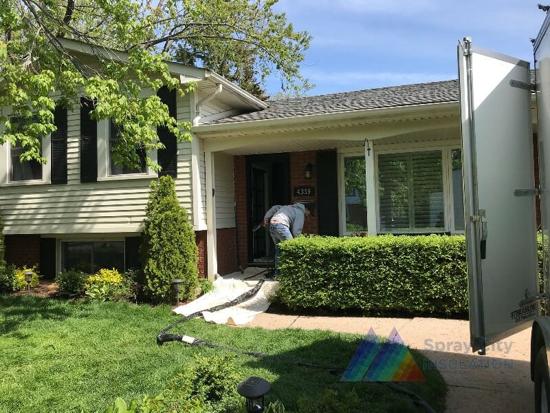 Attic-basement and 2nd floor insulation in Toronto